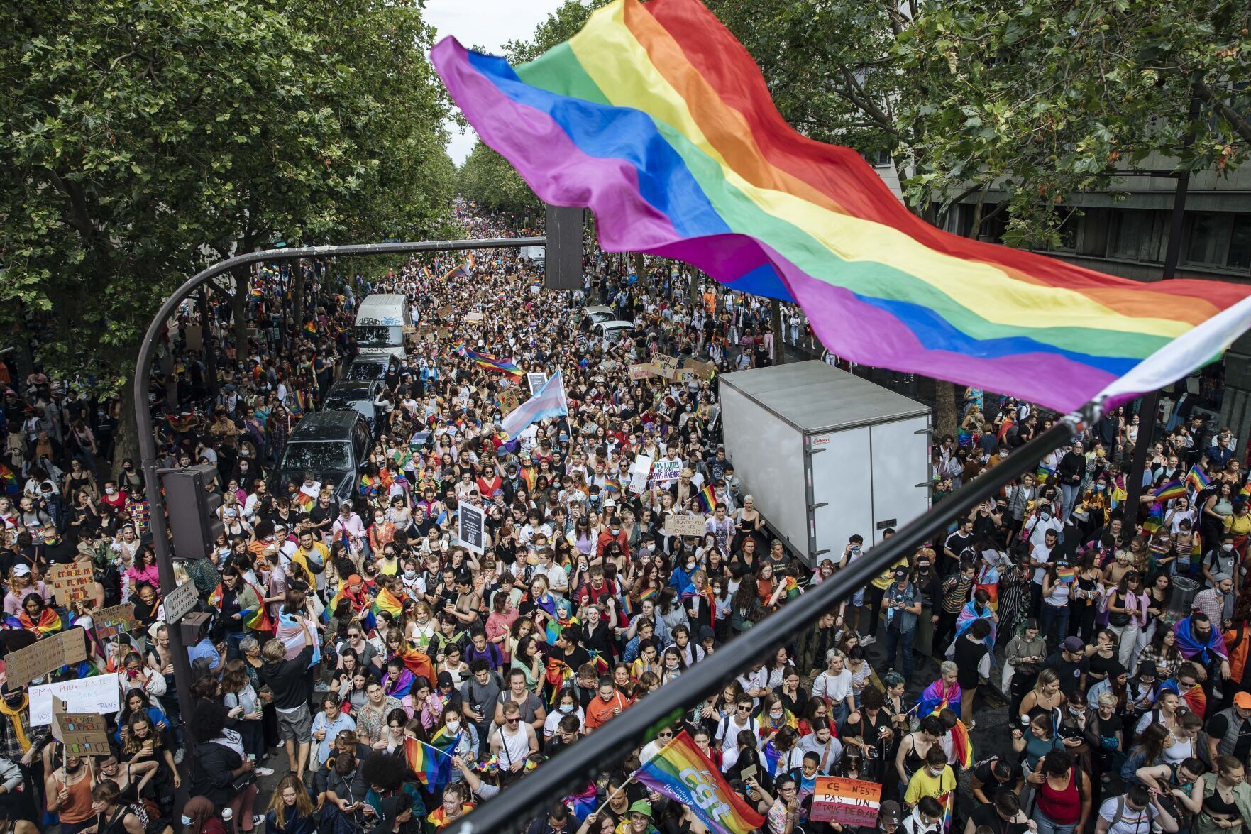 APTOPIX France Europe Pride